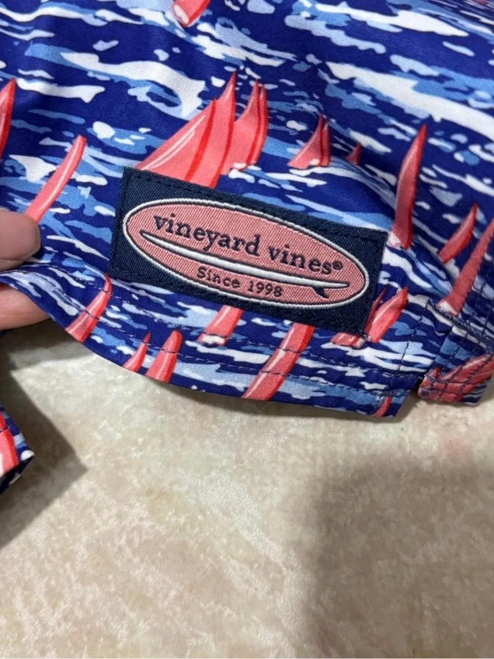 NWOT - size 7 Vineyard Vines Swim Trunks for Boys